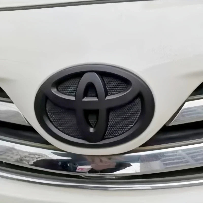 1pc 3D Car Emblem sticker For Toyota Front Grill Hood Rear Trunk Logo Corolla Camry RAV4 Hilux Yaris Prius Prado Badge Accessory