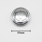 4pcs 57mm+62mm Car Tyre Wheel Center Hub Cap Badge For Toyota C-hr Prado Rav4 Yaris Hilux Prius Avensis Corolla Camry crown