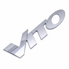 For Fujian Benz Mercedes Benz VITO 3D Metal Rear Trunk Emblem Badge Sticker Tailgate Body Letter Logo Decal Trim Car Accessory