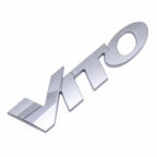 For Fujian Benz Mercedes Benz VITO 3D Metal Rear Trunk Emblem Badge Sticker Tailgate Body Letter Logo Decal Trim Car Accessory