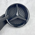 Grill Badge Grid style Front Emblem for Mercedes benz AMG A B C E CLA CLS SLK GL Metris GLK GLA G R V VITO GLE GLC GLS XX