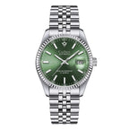 CADISEN Men Mechanical Watch Top Brand Luxury Japan MIYOTA 8215 Automatic Watch Business Stainless Steel Waterproof Watch Men