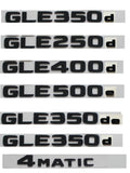 Gloss Black for Mercedes Benz GLE Coupe C292 W166 W167 GLE250d GLE350de GLE300d GLE350e GLE350d GLE400d GLE500e 4MATIC Emblems