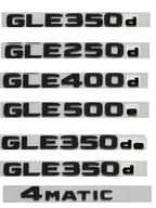 Gloss Black for Mercedes Benz GLE Coupe C292 W166 W167 GLE250d GLE350de GLE300d GLE350e GLE350d GLE400d GLE500e 4MATIC Emblems
