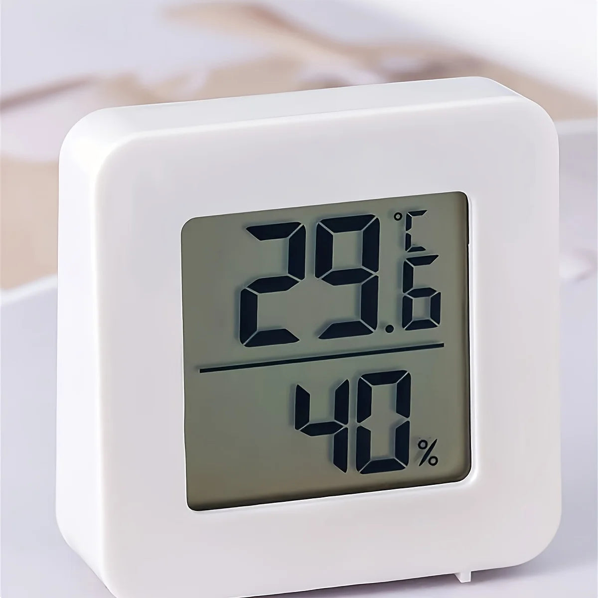 Mini medidor de temperatura y humedad para interiores, medidor de temperatura para dormitorio, pantalla Digital electrónica portátil, humedad y temperatura