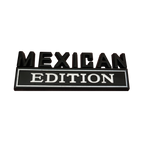 Mexican Edition Metal Car Emblems - Ideal for Hood, Trunk, Fenders, Doors of Nissan, GM, VW, Toyota, Chevy