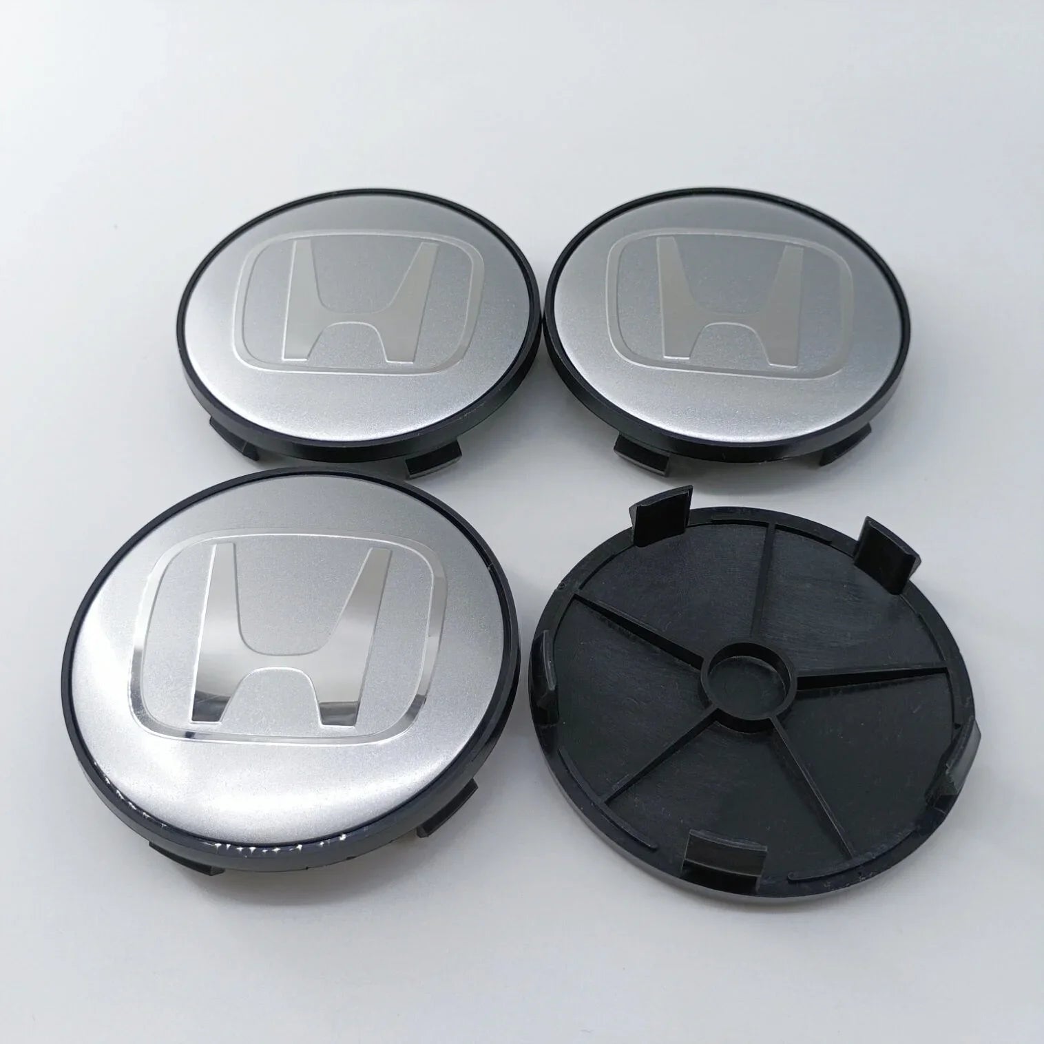 4pcs65mm 68mm For H Honda Mugen Pilot TypeR TypeS Insight CarStyling Wheel Center Hub Caps Cover Replacement Accessoriesstickers