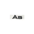 for Audi A5 2010-2019 2020-2024 2.0T S Line Quarrto Sticker 4Ring ABS 192mm 273mm 249mm Car Front Emblem Rear Trunk Decoration