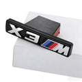 It is suitable for sports labeling of X-series ABS badge M in BMW X-series modified car logo X2M X3M X4M X5M X6M.
