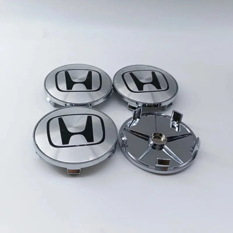 4pcs65mm 68mm For H Honda Mugen Pilot TypeR TypeS Insight CarStyling Wheel Center Hub Caps Cover Replacement Accessoriesstickers