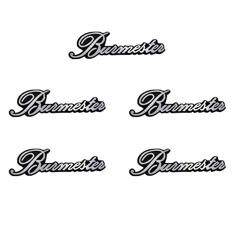 Chevrolet 3D Aluminum Car Audio Stickers Fit For Silverado Impala Malibu Equinox Cruze Camaro Tahoe/Suburban Blazer Spark Aveo