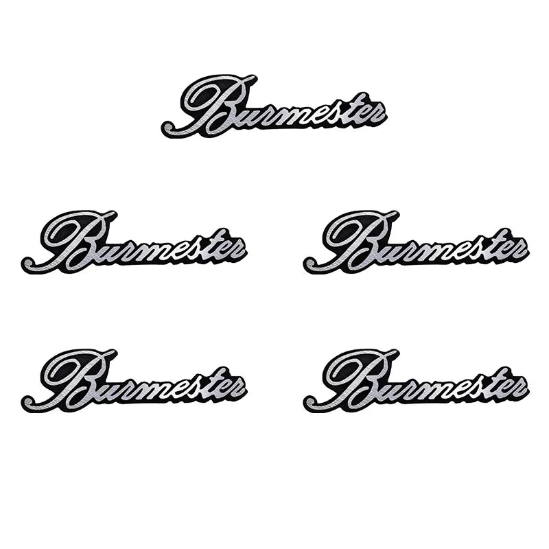 Chevrolet 3D Aluminum Car Audio Stickers Fit For Silverado Impala Malibu Equinox Cruze Camaro Tahoe/Suburban Blazer Spark Aveo