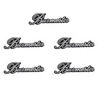 Chevrolet 3D Aluminum Car Audio Stickers Fit For Silverado Impala Malibu Equinox Cruze Camaro Tahoe/Suburban Blazer Spark Aveo