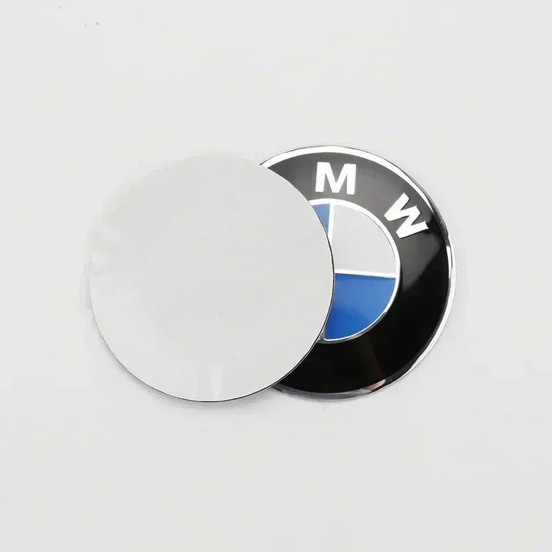 45mm 50th Anniversary Edition Car BMW E36 E39 E87 E60 E46 E53 E90 F10 F20 F25 F30 X3 X5Steering Wheel Badge Emblem Sticker for