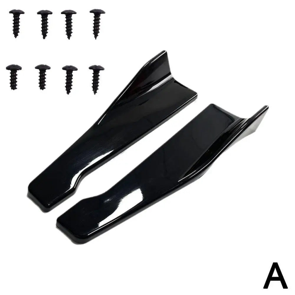 Universal Car Front Rear Bumper Strip Lip Spoiler Diffuser Splitter Scratch Protector