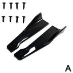 Universal Car Front Rear Bumper Strip Lip Spoiler Diffuser Splitter Scratch Protector