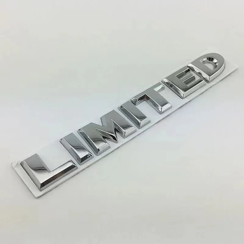 Metal Car Trunk Badge Stickers For Jeep 4X4 Limited Letters Emblem Logo Grand Cherokee Overland Compass Wrangler Accessories