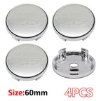 For Subaru STI XV Tribeca Forester Impreza Outback Legacy  56/60mm Car Wheel Center Badge Stickers Hub Cover Emblem Decal