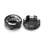 4pcs 54/60MM Car Styling Wheel Center Cap Hub Covers Badge Accessories For Nissan Nismo GTR Qashqai Almera Teana V36 Sylphy Note