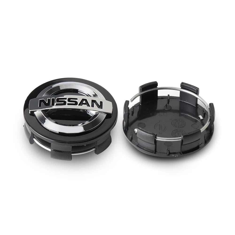 4pcs 54/60MM Car Styling Wheel Center Cap Hub Covers Badge Accessories For Nissan Nismo GTR Qashqai Almera Teana V36 Sylphy Note