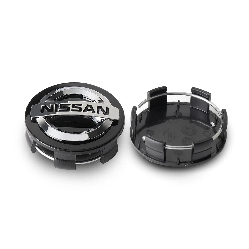 4pcs 54/60MM Car Styling Wheel Center Cap Hub Covers Badge Accessories For Nissan Nismo GTR Qashqai Almera Teana V36 Sylphy Note