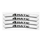 4Pcs Metal Car Wheel Hub Sticker Decorative Accessories For Mercedes Benz AMG GLE GLC W205 W206 W203 W204 W210 W212 W213