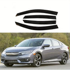 Suitable for Honda Civic 2016-2019 car parts black acrylic sunshade visor sunshade windshield visor