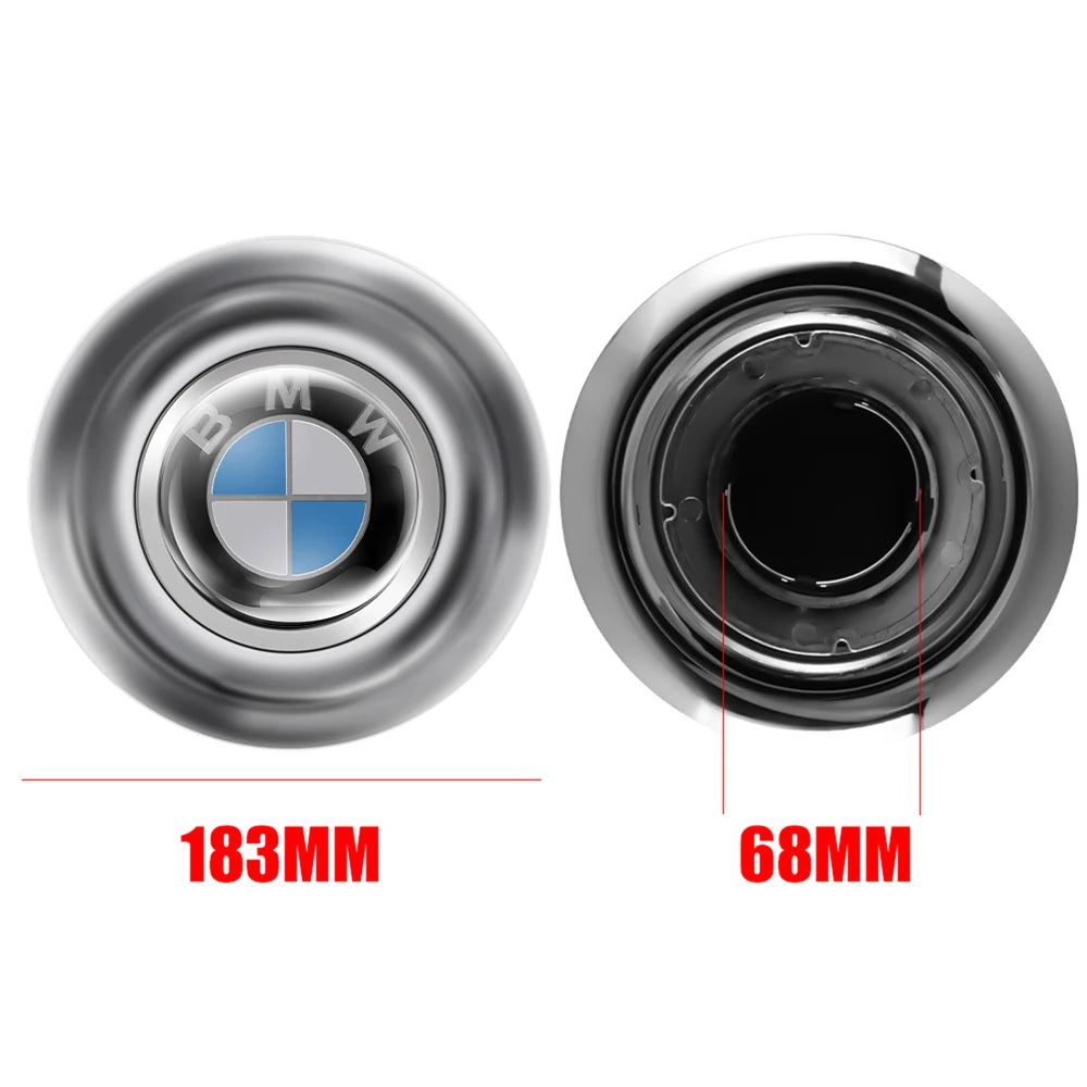 4Pcs 183mm Floating Car Wheel Center Caps Rims Hub Cover For BMW 50TH M Performance M3 M5 M6 F01 F20 F10 F13 F15 F16 F30 F34 F32