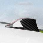 1pcs Shark Car Antenna fin Carbon Look Universal Decorative Sticker Part Non Functional Simulation Car Roof Top Mount Shark Fin