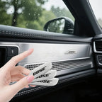 Chevrolet 3D Aluminum Car Audio Stickers Fit For Silverado Impala Malibu Equinox Cruze Camaro Tahoe/Suburban Blazer Spark Aveo