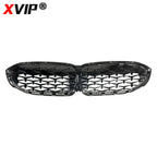 XVIP Front Bumper Kidney Grill Diamonds Style Grille For BMW 3-Series G20 G21 2019-2023 318i 320i 320d 330i 340i 340d M Sport