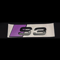 3D ABS Chrome Green Yellow Purple Blue Black Logo S3 Emblem Sticker Car Rear Trunk Badge For Audi S3 8V 8P 8L 8Y S 3 Accessories