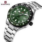 NAVIFORCE Luxury Watch for Men Quartz 3ATM Waterproof Stainless Steel Watches Business Fashion Men's Wristwatch2025