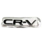 15.4cm Metal 3D Car Stickers Side Fender Badge Styling for Honda CRV Logo 2023 2024 Rear Trunk Emblem Decal Exterior Accessories