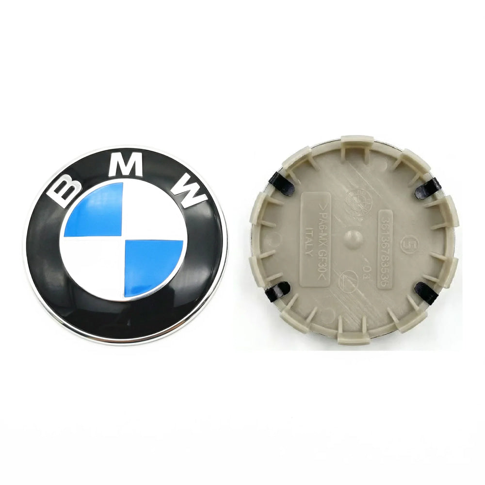 4pcs 56mm 68mm Blue Logo Car Wheel Center Caps Hub Cover Badge For BMW E30 E87 E81 E82 F30 F31 F32 F33 F35 F36 G21 G28 G31 G38