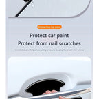 Car Door Handle Bowl Stickers Anti-collision Protector Stickers For Honda Mugen Power Civic Accords CRV Hrv Jazz CBR VTEC VFR