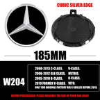 3D 185MM 205MM Front Grille Star Logo Emblem Badge Auto Accessories for Mercedes-Benz Amg C/B/E Class W205 W253 W213 GLC GLE
