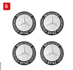 56/60/65mm Car Wheel Center Cover Hub Cap Resin Badge Emblem sticker Decal styling auto Accessories Mercedes Benz AMG  C260 C300