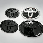 Modified Black Bottom Front Grille Badge Trunk Car Logo Suitable for Toyota RAV4 CAMRY COROLLA LANDCRUSER RAV4 VIOS SIENNA YARLS