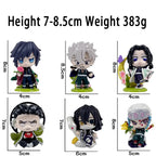 Demon Slayer Tanjiro Kamado Nezuko anime cartoon figure blind box creative personalized statue model ornament surprise gift box