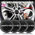 4PCS 56mm Car Styling Wheel Center Hub Caps Rim Cover Badge Emblem Sticker For Mercedes Benz AMG W205 W204 W206 W213 W212 W211 W