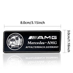 3D Aluminum Car Side Body Trunk Emblem Decoration Sticker For Mercedes Benz AMG Class GLK GLA CLA GLB W108 W447 W204 W205 Fortwo