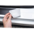Carbon Fiber Car Door Threshold Tape Sill Protective Stickers Decal for Jeep CHEROKEE Logo Rear Trunk Bumper Scratch Guard Trim