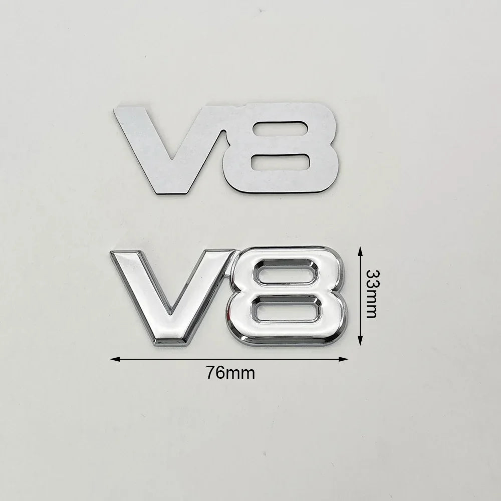 3D Metal Car Sticker HYBRID SYNERGY DRIVE V8 LIMITED AWD 4WD Logo Badge Fender Trunk Emblem For Toyota RAV4 Camry RS Accessories