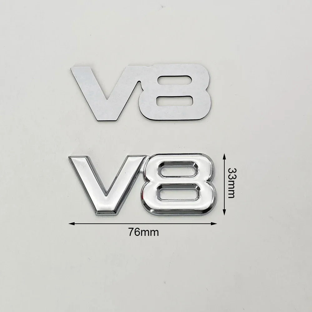 3D Metal Car Sticker HYBRID SYNERGY DRIVE V8 LIMITED AWD 4WD Logo Badge Fender Trunk Emblem For Toyota RAV4 Camry RS Accessories