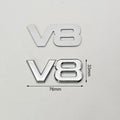3D Metal Car Sticker HYBRID SYNERGY DRIVE V8 LIMITED AWD 4WD Logo Badge Fender Trunk Emblem For Toyota RAV4 Camry RS Accessories