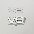 3D Metal Car Sticker HYBRID SYNERGY DRIVE V8 LIMITED AWD 4WD Logo Badge Fender Trunk Emblem For Toyota RAV4 Camry RS Accessories