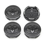 4pcs 57mm/62mm Car Tyre Wheel Center Hub Cap Badge Logo Rim Emblem For Toyota Corolla Camry Yaris CHR Rav4 Auris Verso Avalon