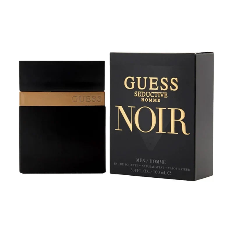 Guess Seductive Homme Noir men Eau De Toilette Spray 100ml  Oriental Fragrance Original Long-Lasting Scent