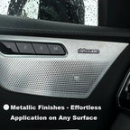 Chevrolet 3D Aluminum Car Audio Stickers Fit For Silverado Impala Malibu Equinox Cruze Camaro Tahoe/Suburban Blazer Spark Aveo